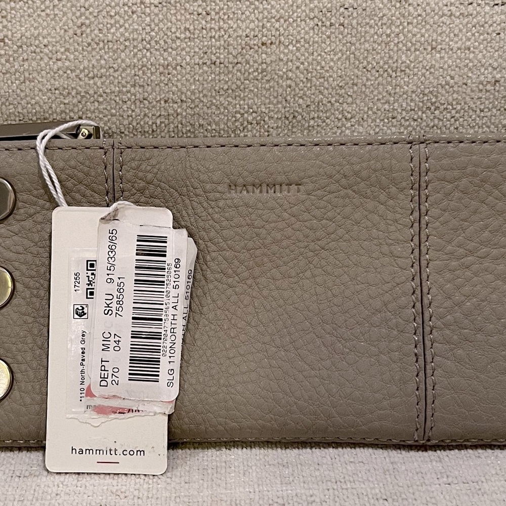 Hammitt 110 North in paved gray, NWT